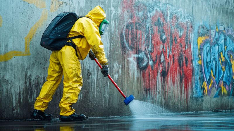 Restores clean public spaces